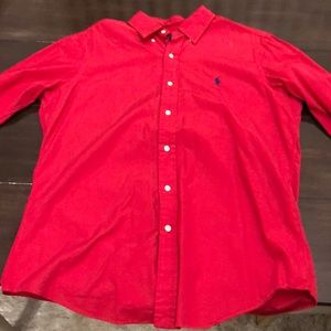 Mens Ralph Lauren button up